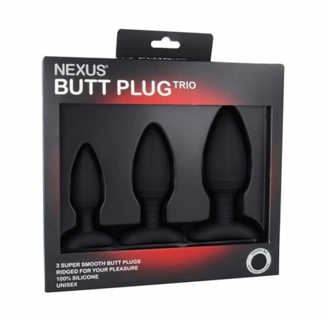 Набор анальных втулок NEXUS Butt Plug Trio