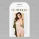 Белый пеньюар со стрингами Penthouse All yours SM2