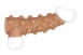 Стимулирующая насадка на пенис с открытой головкой и пупырышками KOKOS (размер L)0
