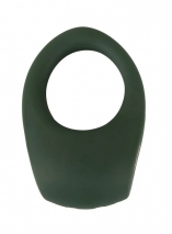 Перезаряжаемое эрекционное вибро-кольцо Emerald Love Luxurious Vibro Cock Ring (10 режимов)