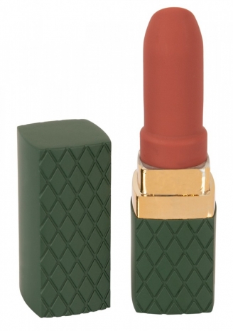 Мини-вибратор в виде губной помады Emerald Love Вибратор Luxurious Lipstick (10 режимов)