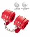 Красные наручники с меховым подкладом ANONYMO #01050