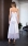 Белое платье-пеньюар с кружевом Evelin XXXL