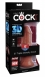 Реалистичный коричневый фаллоимитатор King Cock 6" Triple Density Cock1