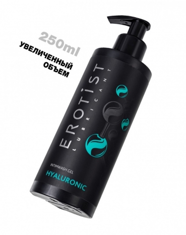 Гиалуроновый гель Erotist Hyaluronic для интимной гигиены (250 мл)