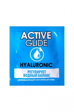 Увлажняющий интимный гель ACTIVE GLIDE HYALURONIC (в упаковке 5 шт)