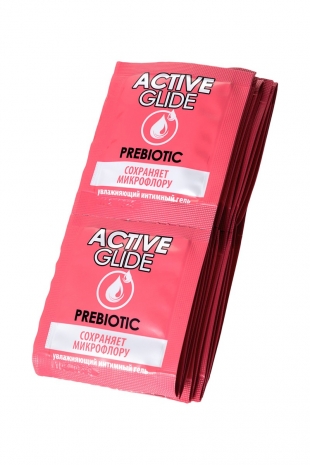 Увлажняющий интимный гель ACTIVE GLIDE PREBIOTIC (в упаковке 5 шт)