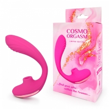Перезаряжаемый стимулятор двойного действия Cosmo Orgasm (10 режимов)