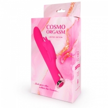 Перезаряжаемый вибратор для двойной стимуляции Cosmo Orgasm (10 режимов)