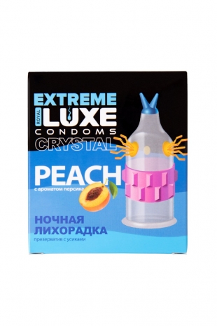 Презерватив НОЧНАЯ ЛИХОРАДКА с ароматом персика (1 шт)
