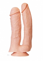 Гигантский двойной фаллос на присоске Mega Double Dildo 12''