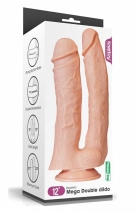 Гигантский двойной фаллос на присоске Mega Double Dildo 12''