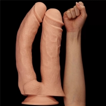 Гигантский двойной фаллос на присоске Mega Double Dildo 12''