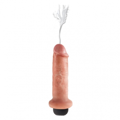 Кончающий фаллоимитатор Squirting Cock Light 6"