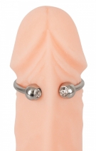 Стимулирующее кольцо на пенис со стразами Rebel Glans Ring