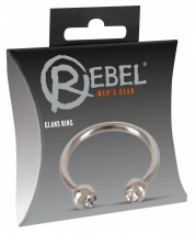 Стимулирующее кольцо на пенис со стразами Rebel Glans Ring