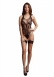 Боди со стразами Crotchless Rhinestone Halter Teddy3