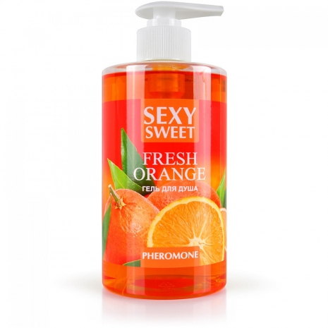 Гель для душа с феромонами FRESH ORANGE (430 мл)