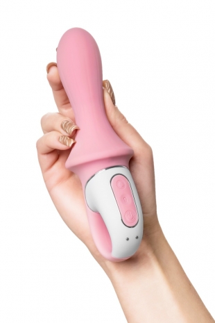 Самонадувающийся анальный вибратор SATISFYER AIR PUMP BOOTY 5 (12 режимов)