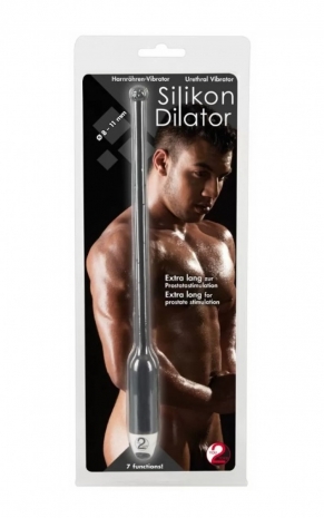 Уретральный вибростимулятор Silicone Dilator Vibe (7 режимов)