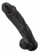 Гигантский черный фаллос на присоске King Cock 14'' Cock with Balls2