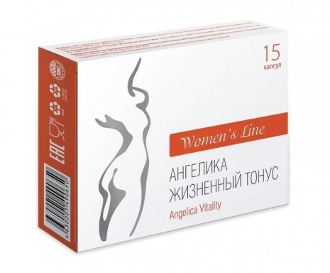 АНГЕЛИКА Жизненный Тонус ANGELICA Vitality (15 капсул)