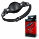 Кожаный мягкий кляп Real Leather2