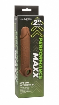 Удлиняющая коричневая насадка на член Performance Maxx 8''