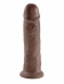 Гигантский коричневый фаллос King Cock 10''2