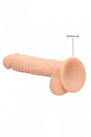 Силиконовый фаллоимитатор на присоске Silicone Dildo With Balls