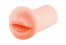 Небольшой реалистичный мастурбатор-рот закрытого типа