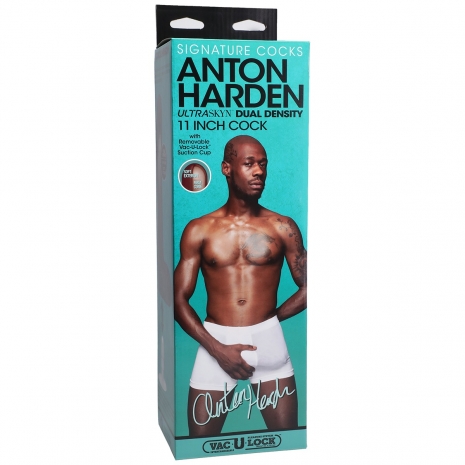 Фаллос-насадка Anton Harden ULTRASKYN™ Cock with Removable Vac-U-Lock 11''