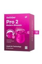 Вакуум-волновой стимулятор клитора Satisfyer Pro 2 Modern Blossom (11 режимов)