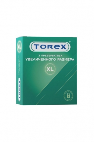 Презервативы увеличенного размера Torex (3 шт)