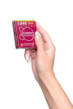 Презервативы Luxe ROYAL Cherry collection (3 шт)