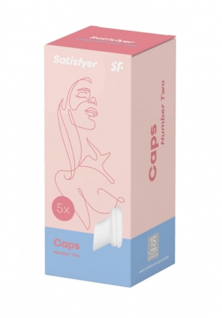 Сменные колпачки для Satisfyer Number Two (5 шт)