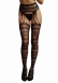 Колготки с имитацией чулок и пояса Suspender Striped Pantyhose SL0