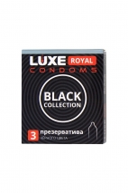 Презервативы Luxe royal black collection(3 шт)