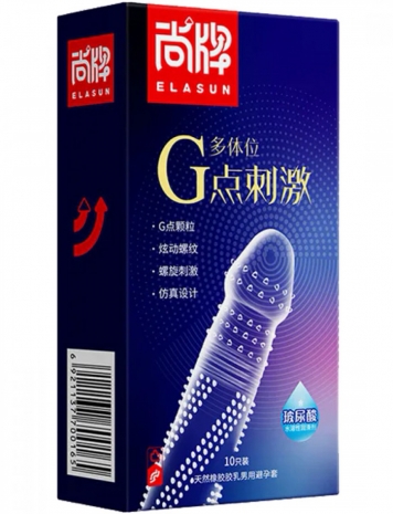 ПРЕЗЕРВАТИВЫ ELASUN «G-spot stimulation» 10 шт