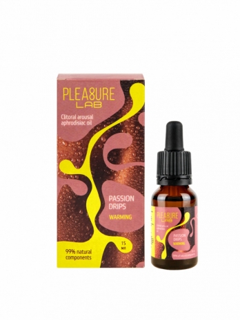 Возбуждающие Капли-Афродизиак Pleasure Lab Passion Drips Warming,15 мл