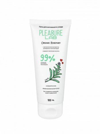 Натуральный Лубрикант Pleasure Lab Organic Rosemary ,100 мл