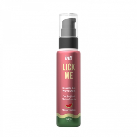 Массажный съедобный гель LICK ME с ароматом арбуза 50 мл
