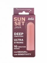 Перезаряжаемая Вибропуля Java Sunset Pink
