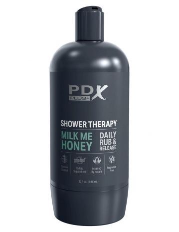 Мастурбатор в виде бутылочки с креплением Milk Me Honey - Light