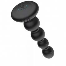 Анальная вибровтулка Nexus Tornado Beaded Probe с функцией вращения