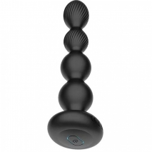 Анальная вибровтулка Nexus Tornado Beaded Probe с функцией вращения