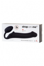 Безремневой гнущийся страпон Strap-On-Me Semi-Realistic (размер L, 25 см)