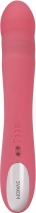 Мощный вибратор-кролик с функцией пенетрации Avery Strawberry Pink