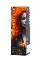 Гель Erotist с эффектом вибрации VOLCANO OF PASSION PASSION FRUIT PEACH (персик-маракуйя), 25 мл