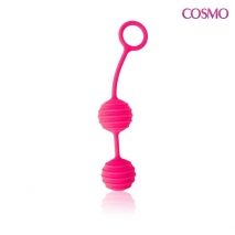 Небольшие ярко-розовые шарики в силиконовой оболочке Cosmo